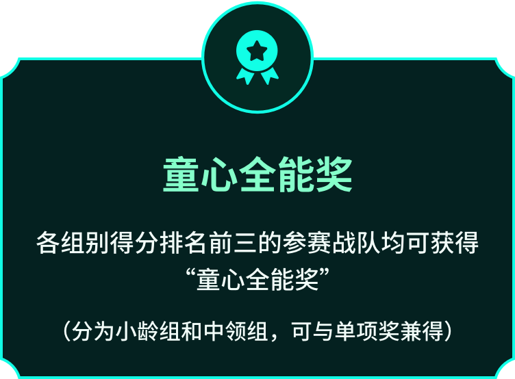 童心全能奖